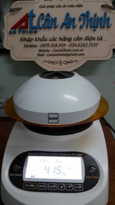 Cân sấy ẩm Kett FD-660